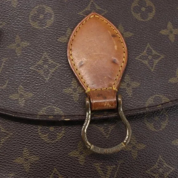 LOUIS VUITTON Monogram Saint Cloud GM Shoulder Bag M51242 LV Auth 152680 - Picture 11 of 16
